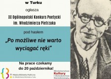 Przejdź do - XX Konkurs Poetycki im. Włodzimierza Pietrzaka
